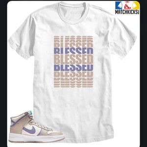 Nike Dunk High Rebel Iron Purple Shirt